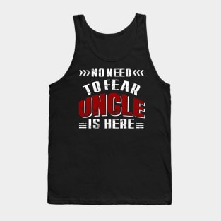 Men Funny Uncle Tank Top